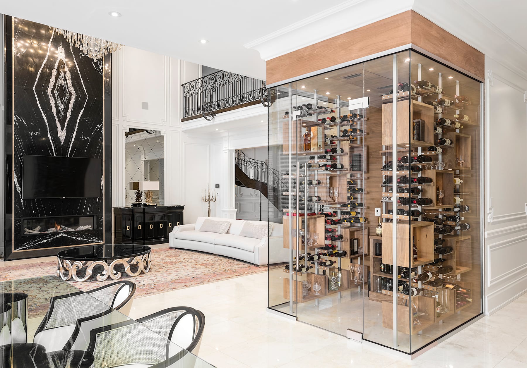 Luxury Wine Racks Toronto Modern Wine Cellar