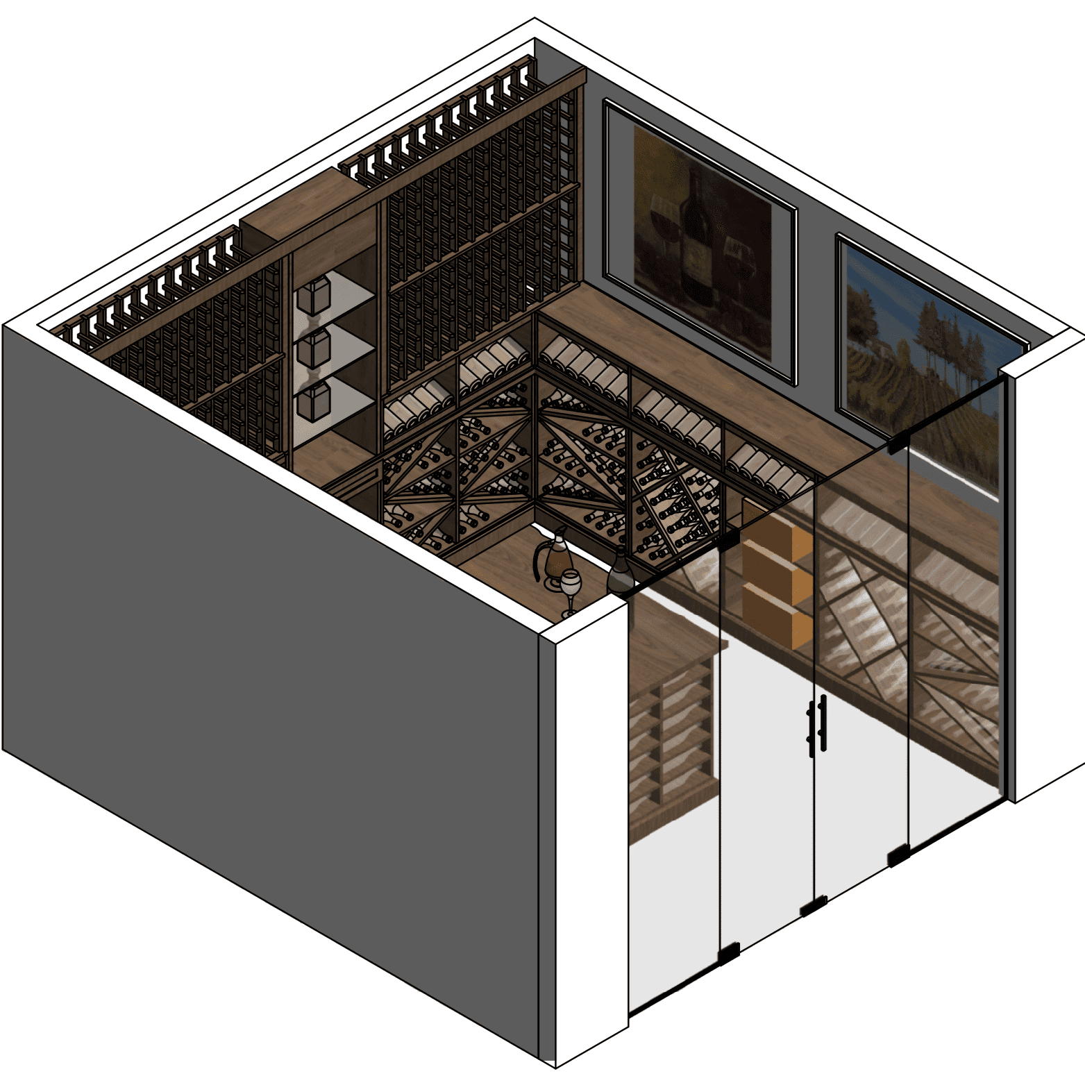 The Beauty and Function of Custom Glass Wine Cellars Article Image